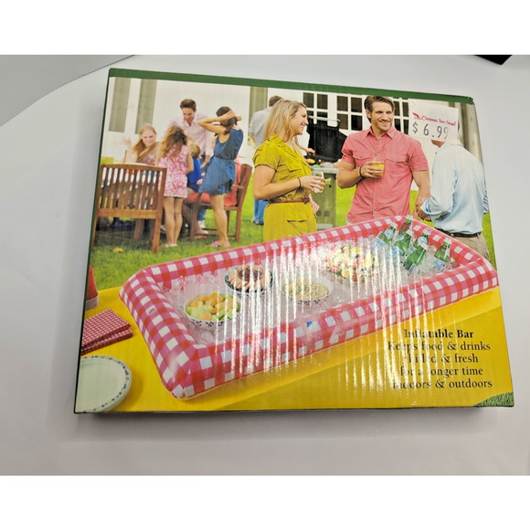 Inflatable Serving Bar Cooler for Parties salad bar buffet on ice NEW Yr. Round - Picture 3 of 4